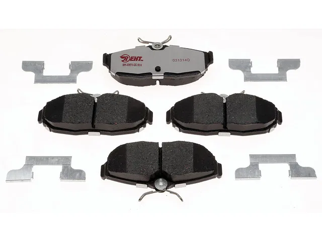 EHT1082H – R/M BRAKES Brake Pad, OE Replacement Hybrid Technology Includes Mounting Hardware